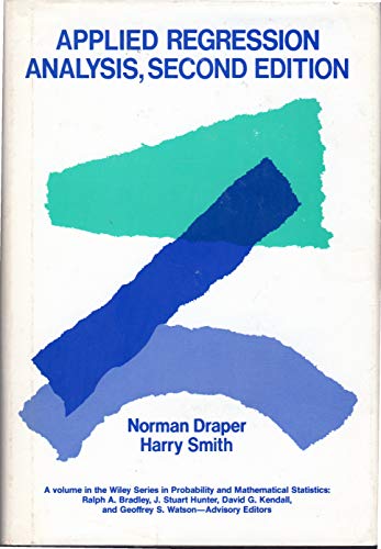 9780471029953: Applied Regression Analysis