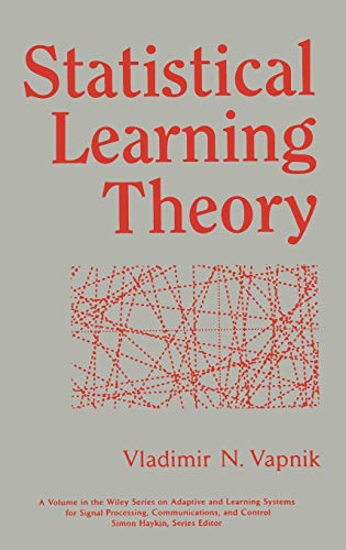 Imagen de archivo de Statistical Learning Theory a la venta por BooksRun