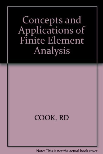 9780471030508: Concepts and Applications of Finite Element Analysis