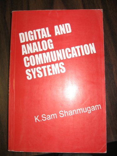 Imagen de archivo de Digital and Analog Communication Systems a la venta por Better World Books