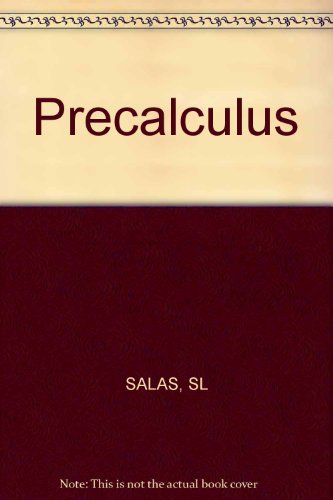 Imagen de archivo de Precalculus a la venta por ThriftBooks-Dallas