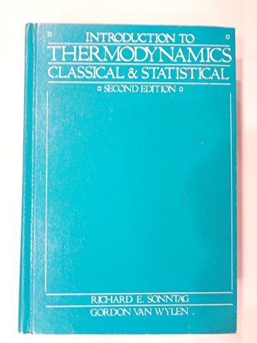 Beispielbild fr Introduction to Thermodynamics: Classical and Statistical zum Verkauf von HPB-Red