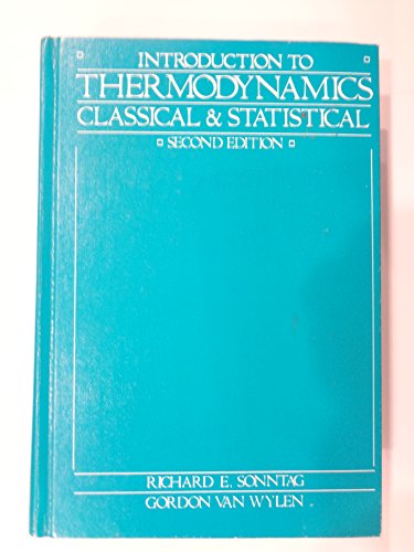 Stock image for Introduction to Thermodynamics: Classical and Statistical for sale by Bingo Books 2