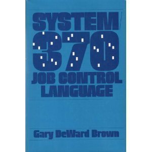 Imagen de archivo de System/370 Job Control Language a la venta por Wonder Book