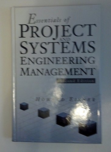 Beispielbild fr Essentials of Project and Systems Engineering Management zum Verkauf von Better World Books