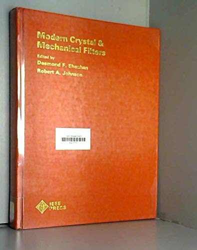 Imagen de archivo de Modern Crystal and Mechanical Filters a la venta por Better World Books: West