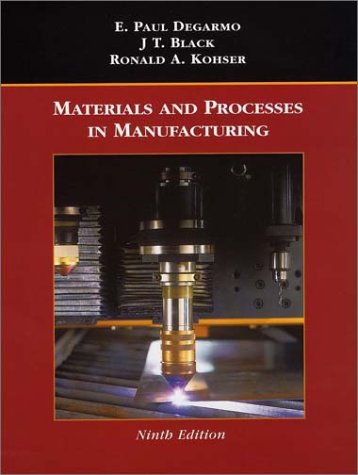 Beispielbild fr Materials and Processes in Manufacturing zum Verkauf von Nealsbooks