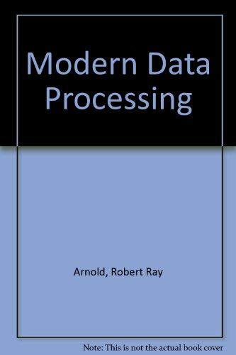 Beispielbild fr Modern Data Processing zum Verkauf von Sleepy Hollow Books