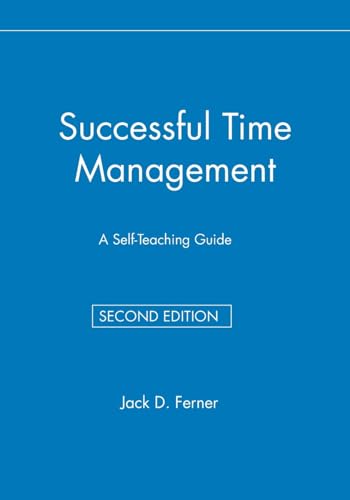 Stock image for Successful Time Management : A Self-Teaching Guide for sale by Better World Books