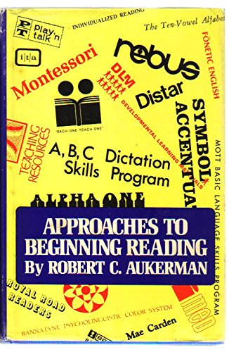 Imagen de archivo de Approaches to Beginning Reading a la venta por The Unskoolbookshop