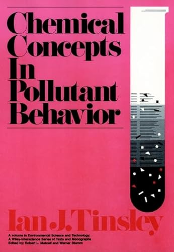 9780471038252: Chemical Concepts on Pollutant Behavior