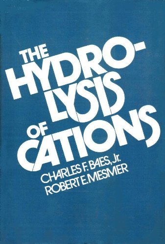 Imagen de archivo de The hydrolysis of cations a la venta por ThriftBooks-Dallas