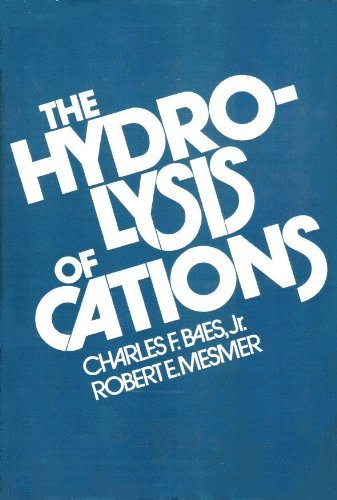 9780471039853: The Hydrolysis of Cations