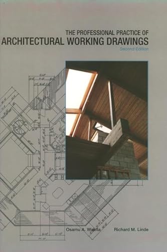 Imagen de archivo de The Professional Practice of Architectural Working Drawings a la venta por Better World Books