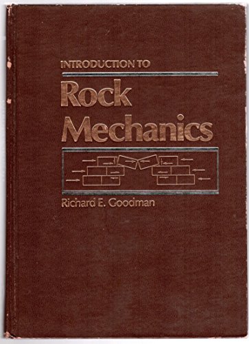 Imagen de archivo de Introduction to rock mechanics a la venta por HPB-Red