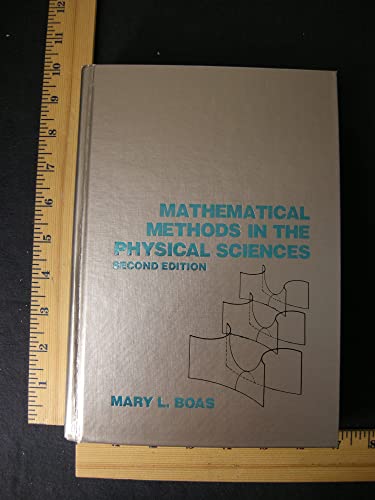 9780471044093: Mathematical methods in the physical sciences