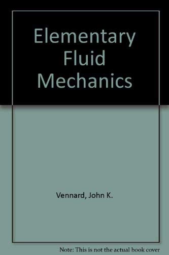 Imagen de archivo de Elementary Fluid Mechanics a la venta por HPB-Red