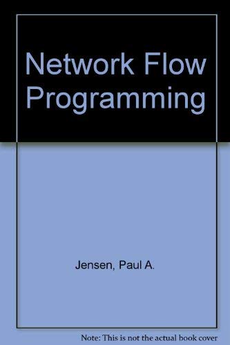 Stock image for Network Flow Programming for sale by ThriftBooks-Atlanta