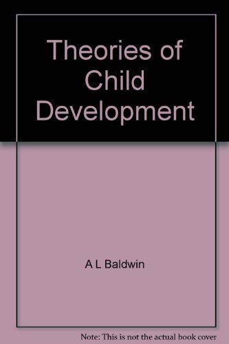 9780471045816: Theories of Child Development