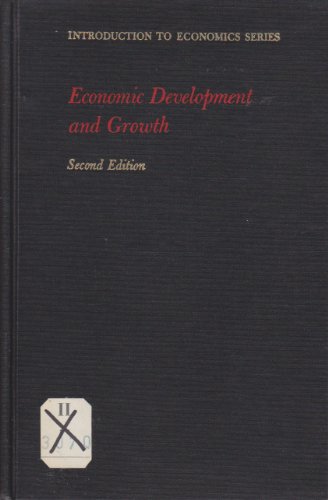 Economic Development and Growth (Wiley Medical Publication) (9780471045915) by Baldwin, Robert E.