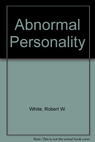 9780471045991: The Abnormal Personality