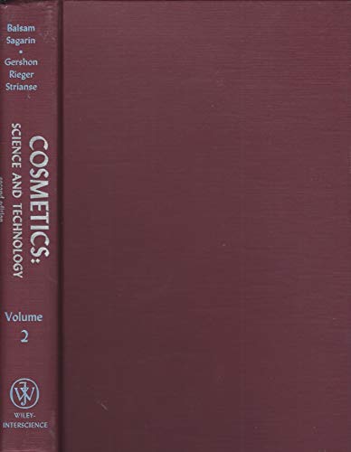 Cosmetics (Volume 2) (9780471046479) by Sagarin, Edward