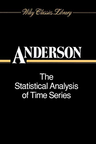 9780471047452: Statistical Analysis of Time Series P: 50 (Wiley Classics Library)