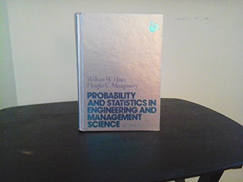 Imagen de archivo de Probability and Statistics in Engineering and Management Science a la venta por ThriftBooks-Dallas