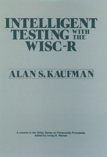 Stock image for Intelligent Testing with the WISC-R for sale by Ann Wendell, Bookseller