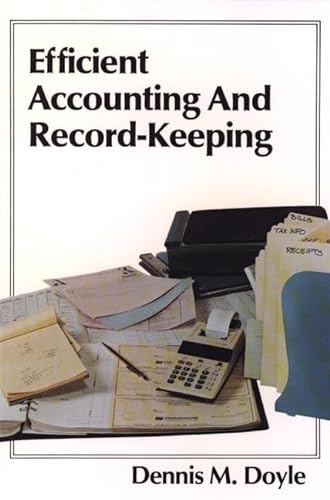 Stock image for Efficient Accounting and Record Keeping (Wiley Small Business Series) for sale by Wonder Book