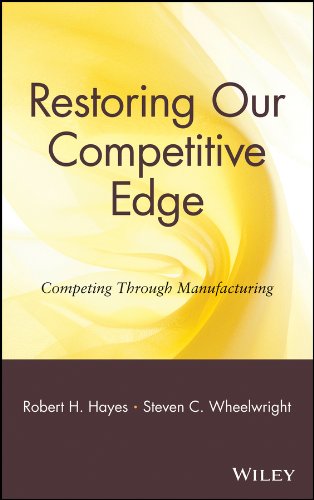 Stock image for Restoring Our Competitive Edge: Competing Through Manufacturing for sale by Book Haven