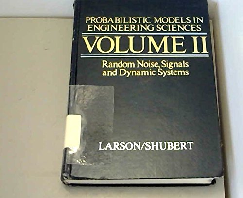 Beispielbild fr Probablistic Models in Engineering Science zum Verkauf von Better World Books