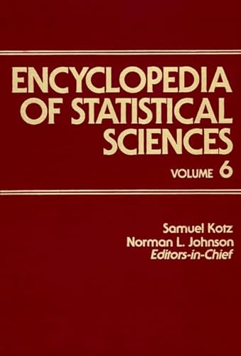 Stock image for Encyclopedia of Statistical Sciences, Multivariate Analysis to Plackett and Burman Designs for sale by ThriftBooks-Dallas