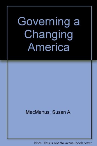 Stock image for Governing a Changing America for sale by HPB-Red