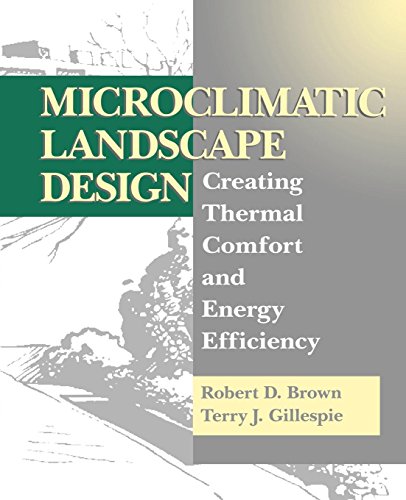 Microclimate Landscape Design (9780471056676) by D. Brown, Robert
