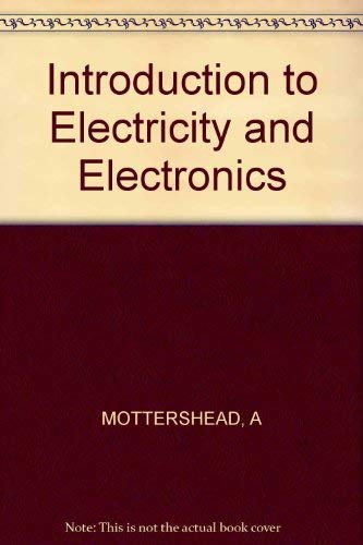 Beispielbild fr Introduction to electricity and electronics: Conventional-current version zum Verkauf von HPB-Red