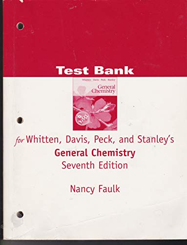 Introduction to Chemistry 7e - Test Bank (9780471058786) by Unknown Author