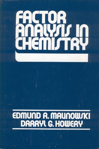 9780471058816: Factor Analysis in Chemistry