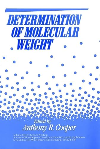 Determination of Molecular Weight.