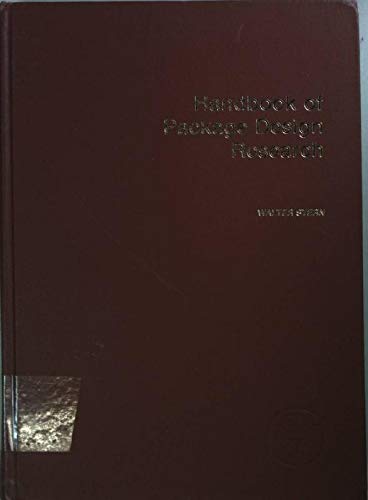 Beispielbild fr Handbook of Package Design Research zum Verkauf von Better World Books