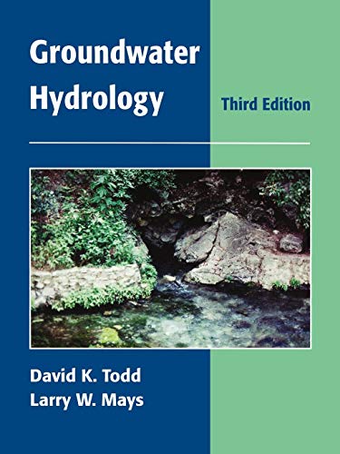 Imagen de archivo de Groundwater Hydrology a la venta por BooksRun