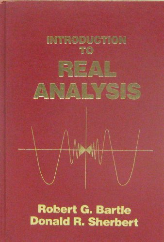 Introduction to Real Analysis - Sherbert, Donald R.,Bartle, Robert G.