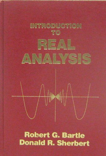 Imagen de archivo de Introduction to Real Analysis a la venta por Irish Booksellers