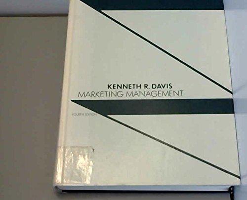9780471059486: Marketing Management (Wiley Series in Management)