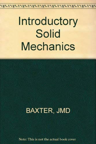 Stock image for Introductory Solid Mechanics for sale by Wonder Book