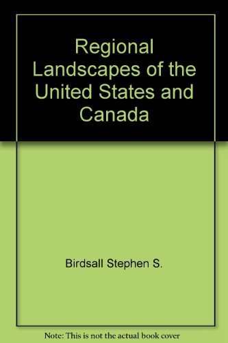 Stock image for Regional Landscapes of the United States and Canada, 2nd edition for sale by BookDepart
