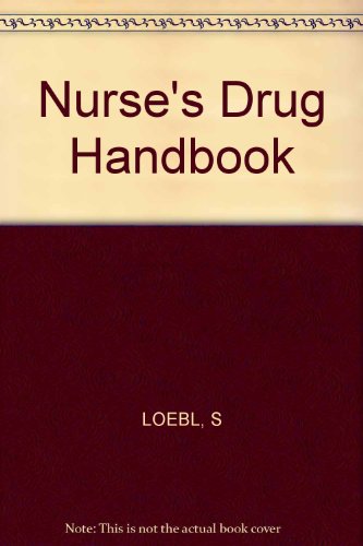 Beispielbild fr The Nurse's Drug Handbook (Real Estate for Professional Practitioners) zum Verkauf von Irish Booksellers