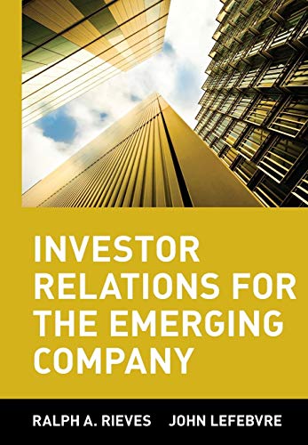 Stock image for Investor Relations for the Emerging Company for sale by Zoom Books Company