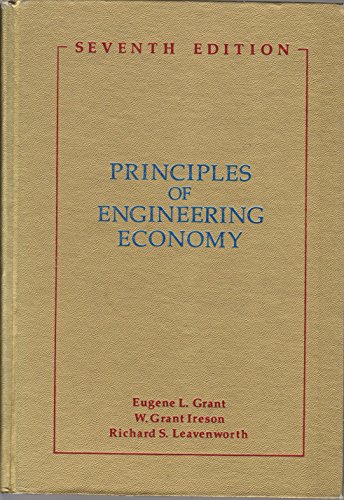 Beispielbild fr Principles of Engineering Economy zum Verkauf von Better World Books