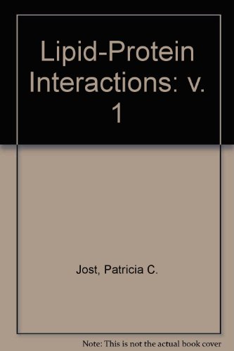 Beispielbild fr Lipid-Protein Interactions: v. 1 zum Verkauf von Cambridge Rare Books